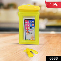 Waterproof Pouch Zip Lock Mobile Cover Under Water Mobile Case For All Type Mobile Phones - Bhavnagar Deodap