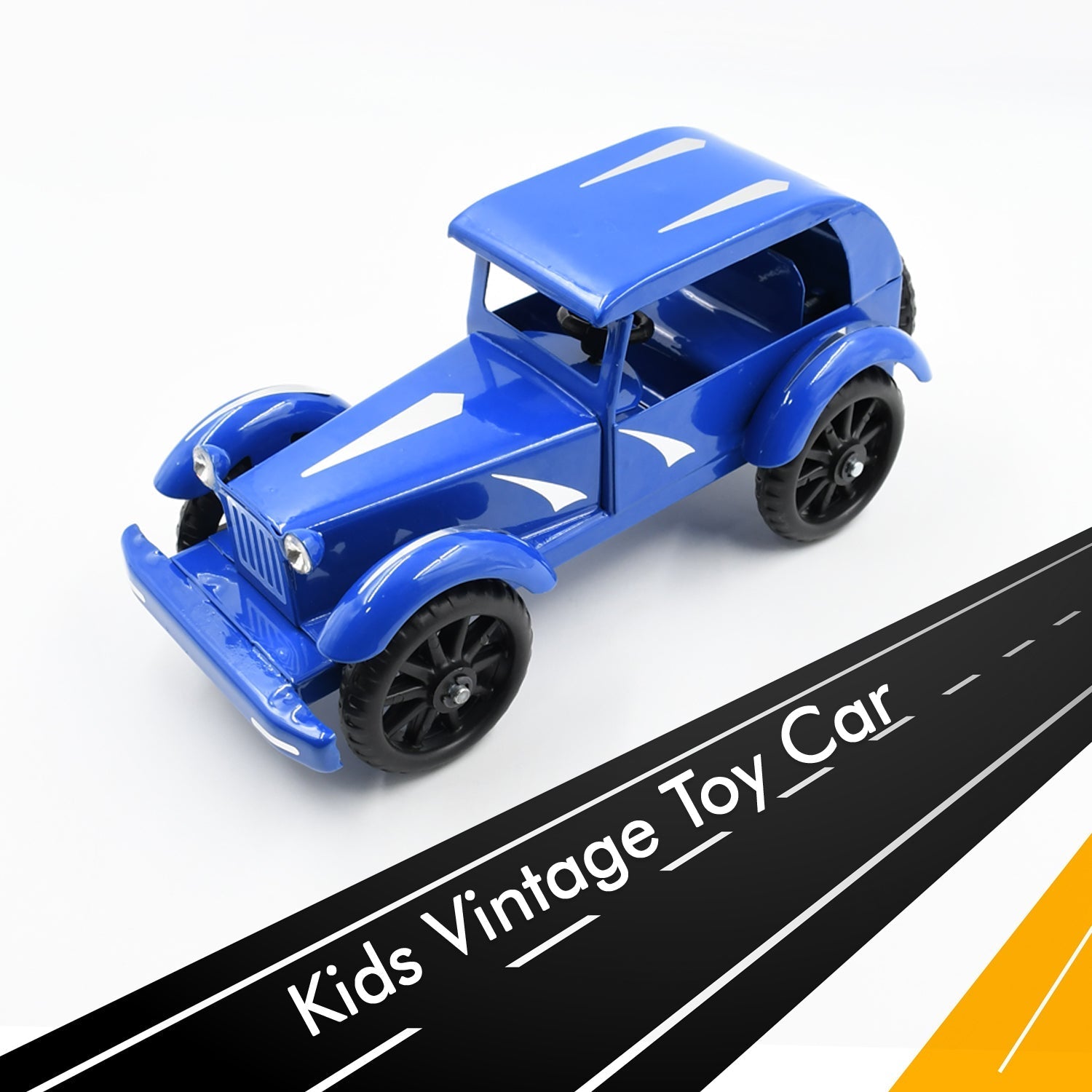 Vintage Metal Car 10 Inch Big Unbreakable Full Metal Body Car, Vintage Car Toy Model Alloy Model Retro Car Model Toy Vehicle Classic Car Metal Vintage car - Bhavnagar Deodap