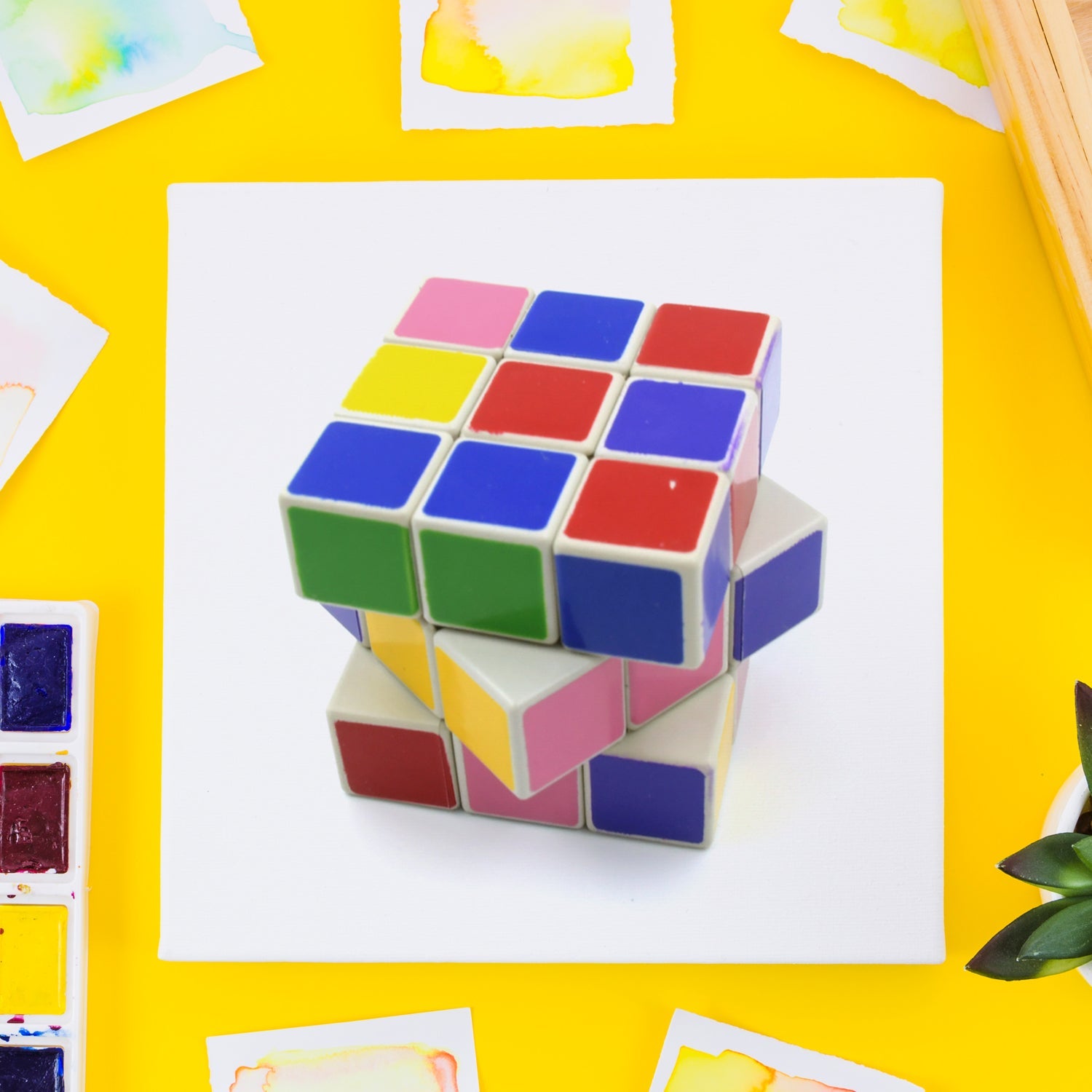 3x3x3 Cube Solving Kit - Includes Cube, Formula Sheets, Perfect for Beginners and Enthusiasts, 3d puzzles game | rubick cube puzzle cubes | rubix cube (1 Pc ) - Bhavnagar Deodap