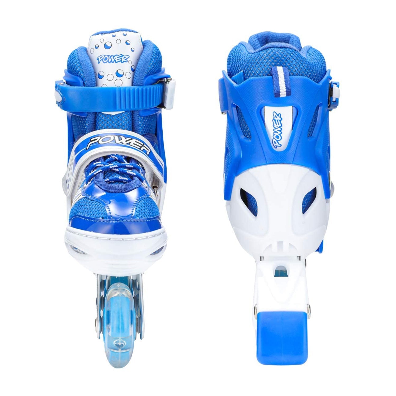 Inline Skates With Led Flashing Light Wheel With Adjustable Length Skate Premium High Quality Skates Pair (Roller Skate , Skating) - Bhavnagar Deodap