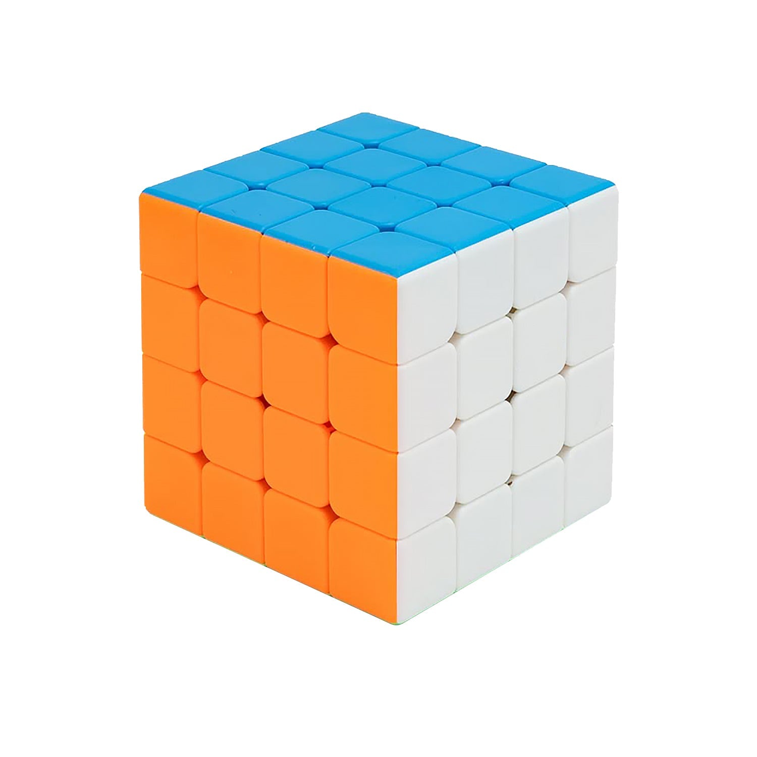 Small Puzzles Cubes 4×4×4 High Speed Sticker Less Magic Cube Game, Kids and Professionals Magic Cube Puzzle Toy, Pack of 1, 8+ Years - Bhavnagar Deodap