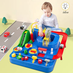 Car Adventure Toys, City Rescue Preschool Toy, Race Tracks for Boys, Parent-Child Interactive Kids Race Car Track Play sets (Adventure Toy) - Bhavnagar Deodap