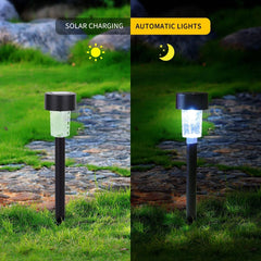 Solar Panel Led Spike Spot Light Landscape Garden Yard Path Lawn Outdors Solar Lamps, Waterproof Outdoor Decorative Landscape Lights for Garden, Patio, Yard, Walkway (MOQ :- 24) - Bhavnagar Deodap