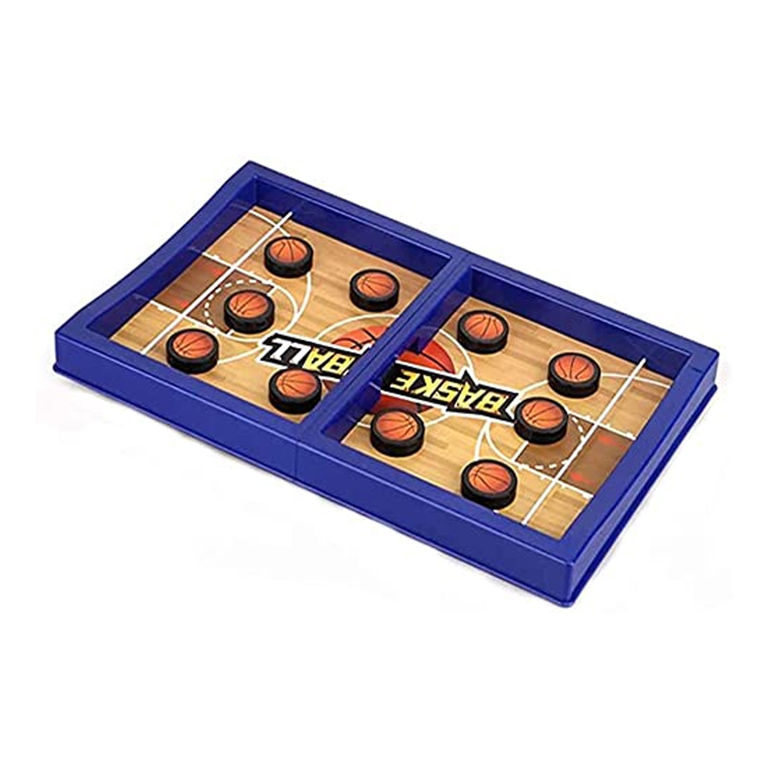 Fast Sling Basketball Puck Game Paced Table Desktop Battle Ice Hockey Game for Adults and Kids Parent-Child Winner Board Games Interactive Toy, Desktop Table Game - Bhavnagar Deodap