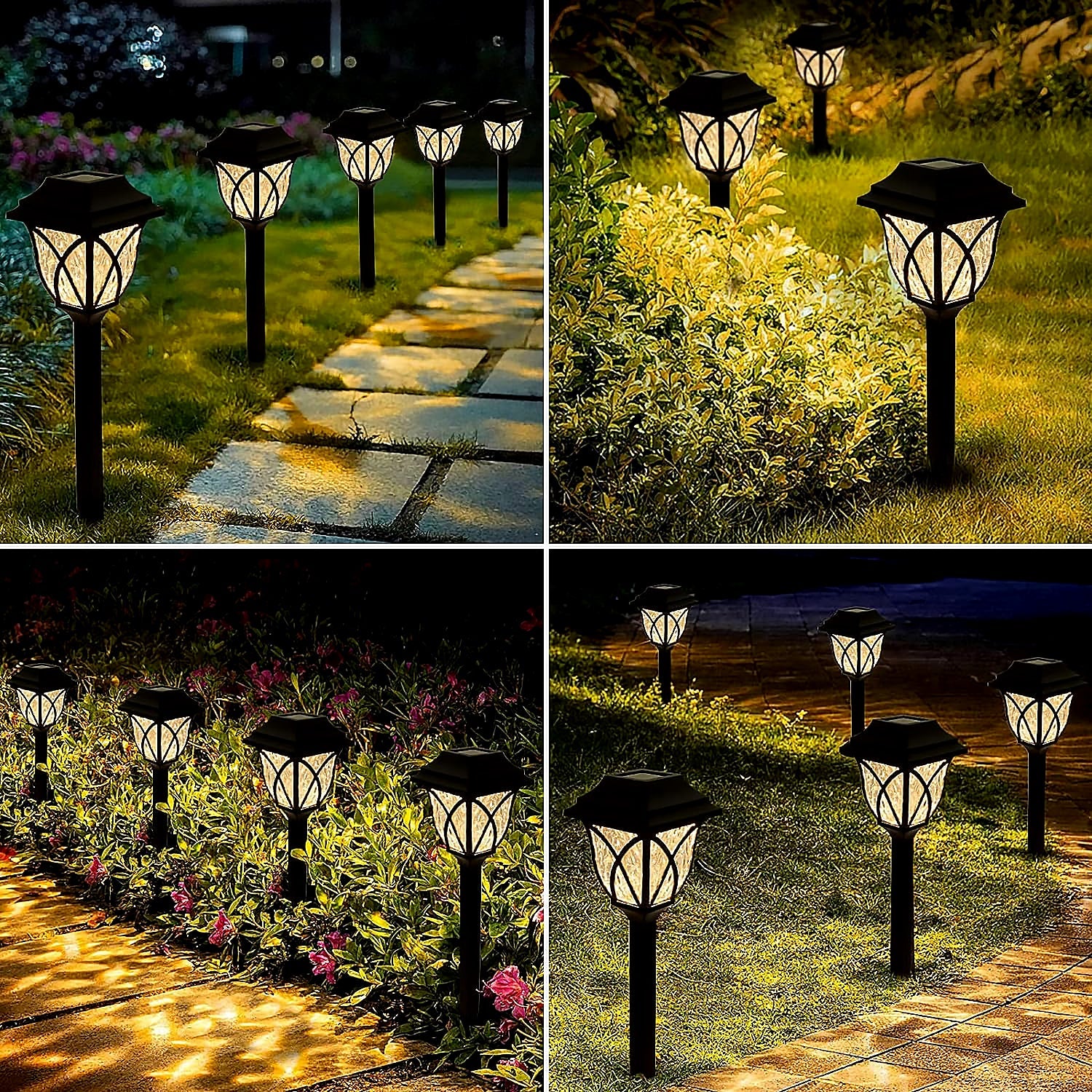 Solar Garden Lights LED Outdoor Stake Spotlight Fixture for Garden Light (Pack of 2pc ) - Bhavnagar Deodap