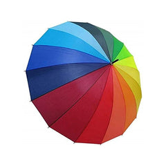 Rainbow Umbrella for Men & Women (Multicolor) - Bhavnagar Deodap