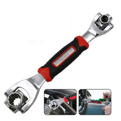 48 in 1 wrench Swivel Head Multi Tool Spanner Tools Socket Works with Spline Bolts Multi function Universal Furniture Car Repair - Bhavnagar Deodap