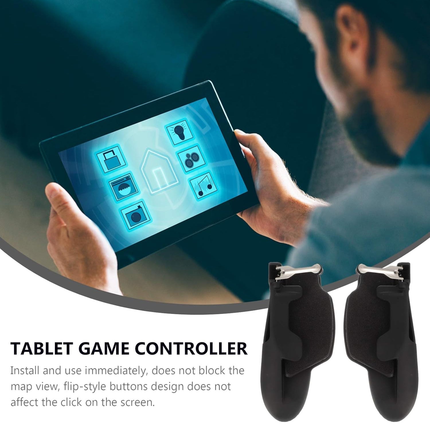 PUBG Mobile Game Metal Controller Joystick Attachment Accessory - Bhavnagar Deodap