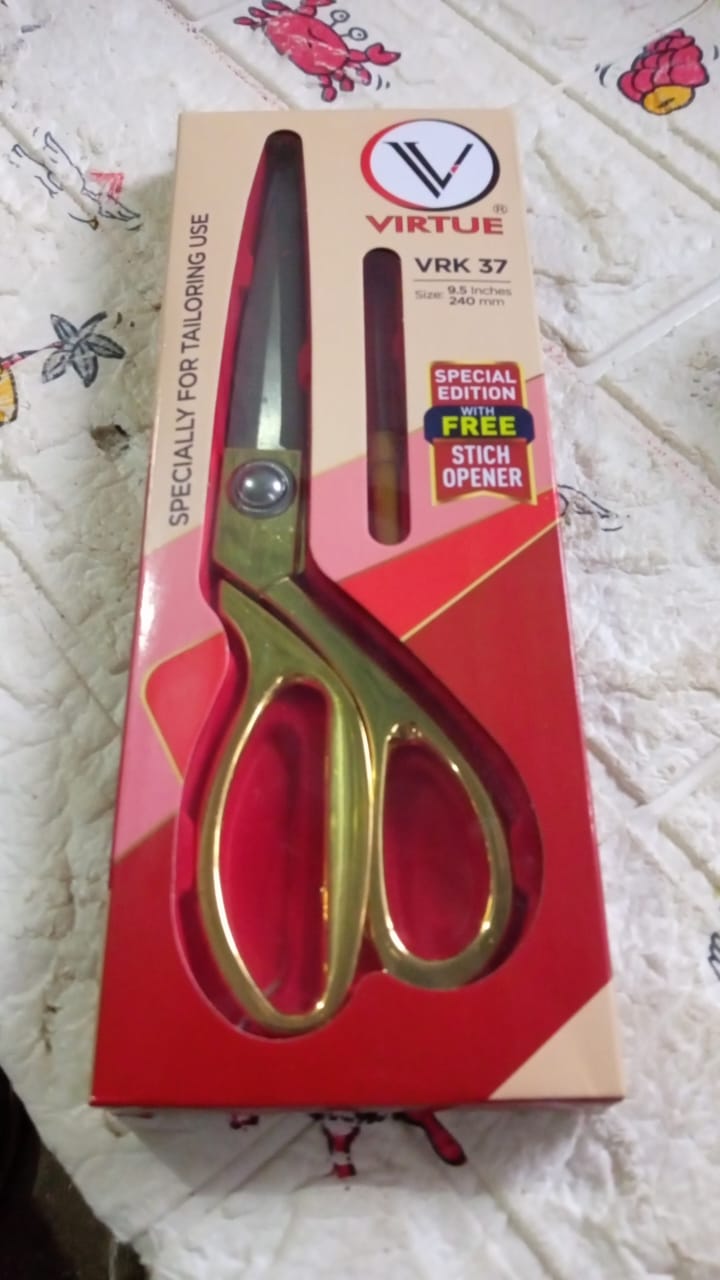 Sharp Stainless Steel Tailoring Scissors for Professionals (9.5 Inch) - Bhavnagar Deodap