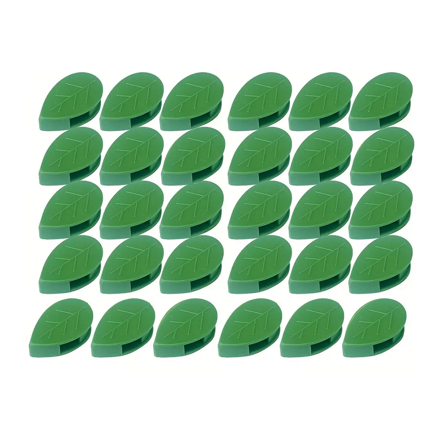 Plant Climbing Wall Fixture Clip Self-Adhesive Hook Vines Traction Invisible Stand Green Plant Clip Garden Wall Clip Plant Support Binding Clip Plants for Indoor Outdoor Decoration (30 Pcs Set) - Bhavnagar Deodap