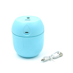 Portable Lighting Mini Humidifier, USB Personal Desktop Air Humidifier for Baby Bedroom Travel Office Home with Light, Cool Mist Humidifier, Essential Oil Diffusers, Cool Mist Humidifiers (250 ML) - Bhavnagar Deodap