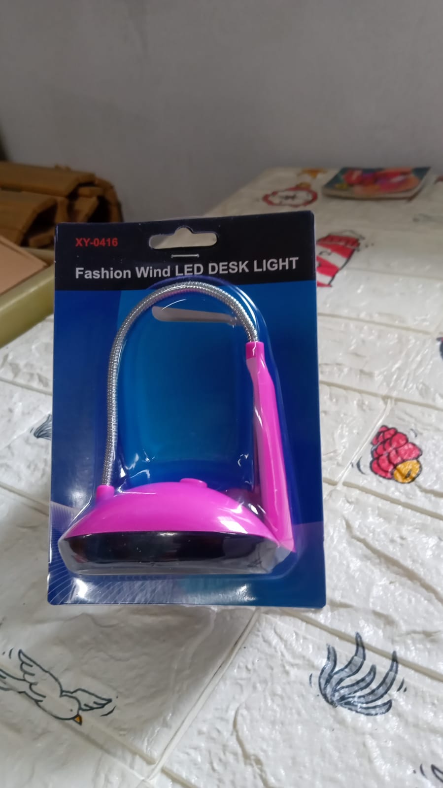 Fashion Wind LED Desk Light, LED Lamps Button Control, Portable Flexible Neck Eye-Caring Table Reading Lights for Reading / Relaxation / Bedtime - Bhavnagar Deodap