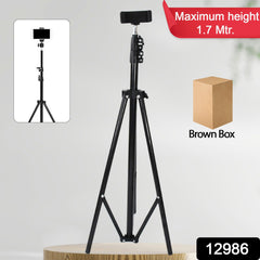 Professional Tripod with Multipurpose Head for Low Level Shooting, Panning for All DSLR Camera Photography Tripod Stand Folding Photo Stand Maximum Height 170 Cm - Bhavnagar Deodap