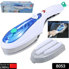 Portable ironing machine,1 Set Steam Iron Hand Held Crease Removal Portable Ironing Clothes ABS Brush Plush Toy Garment Steamer for Home Steam Iron, for Clothes, Travel Steamer - Bhavnagar Deodap