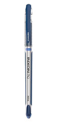 Doms Inxon Blue Ball Pen| 0.7mm ULV Ink Technology| Soft Rubberized Grip| Pack of 10 Blue Ballpens - Bhavnagar Deodap