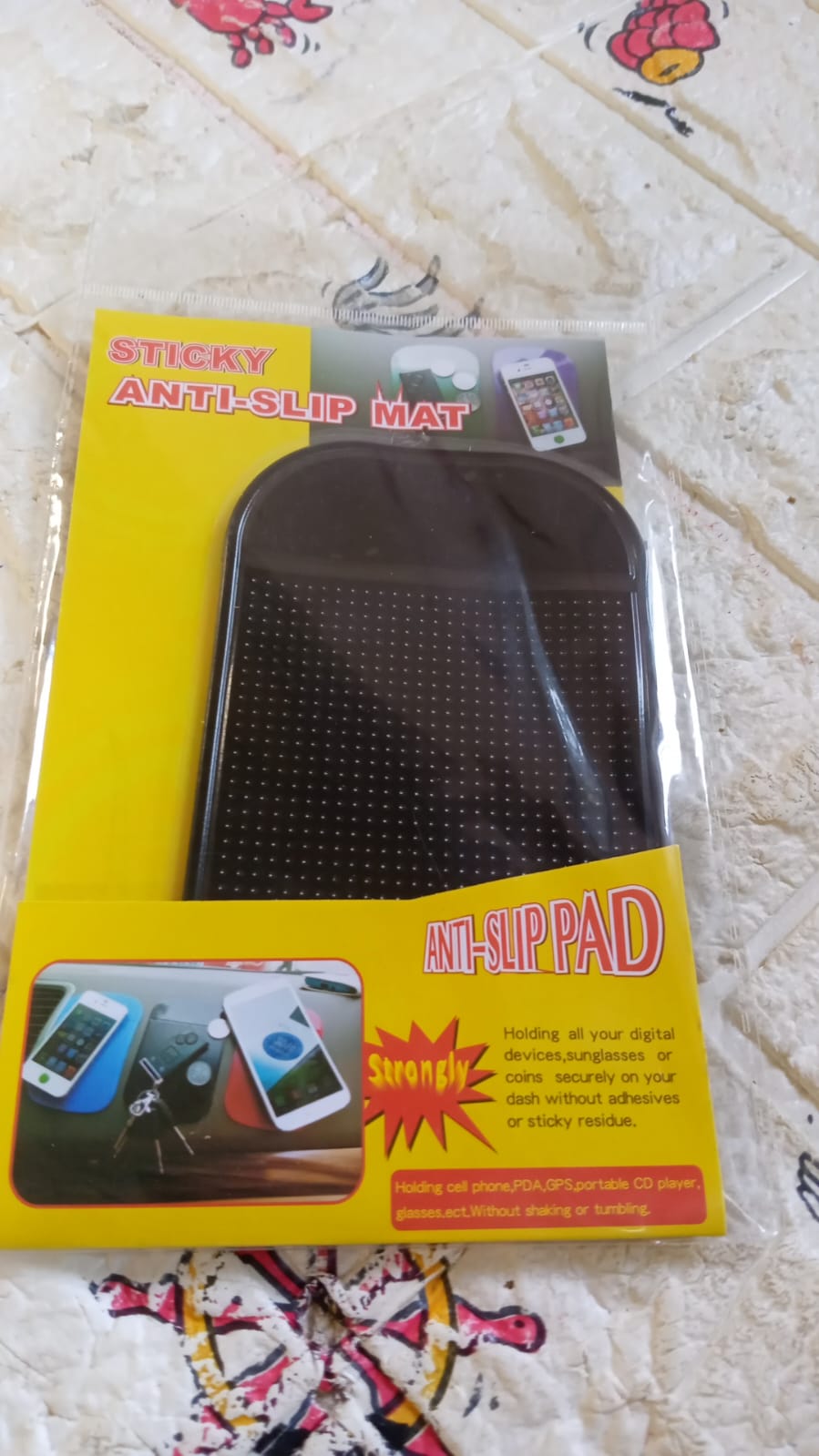 Car Non-Slip Mat Car Holder, Non-Slip Mat Anti-Slip Car Gel Pads  Adhesive Mat Non-Slip Mat Car Dashboard for Other Equipment such as Mobile Phones Keys Glasses (1 Pc) - Bhavnagar Deodap