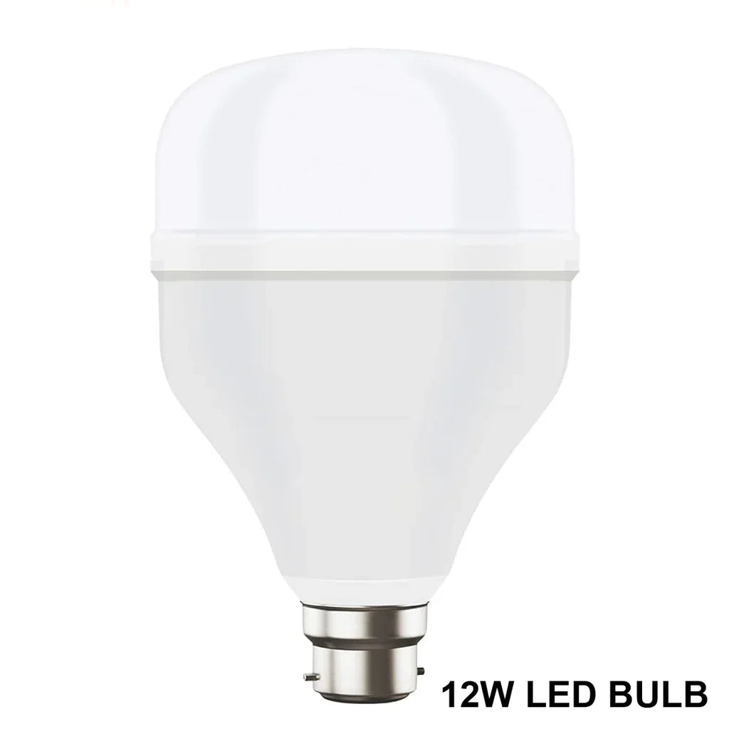 High-Power 12W LED Light Bulb, Brightness LED Bulb White, General Lighting Bulb, Energy Saver Superior Light , LED Bulb, Cool White For every room: bedroom, living room, kitchen, garage, bathroom - Bhavnagar Deodap