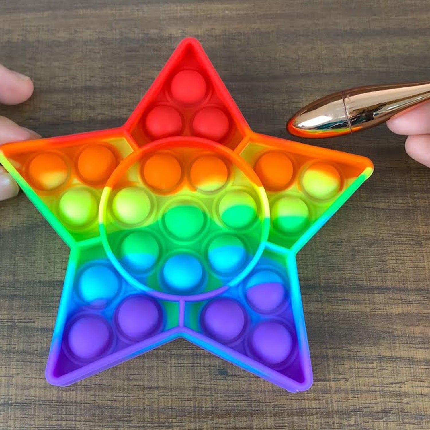 Star Fidget Toy and fidget tool Used for playing purposes and all, especially for kids. - Bhavnagar Deodap