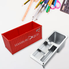 Shipping Container Pen Holder Shipping Container Model Pen Name Cardholder Simulated Container Model For Business Gift - Bhavnagar Deodap