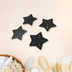 Mini  Pvc Anti-Slip Bat Mat Non Slip Baby Bath Mats, Mini Child Safety Anti Slip Shower Mats Star Shaped for Kids (4 pc Set) - Bhavnagar Deodap