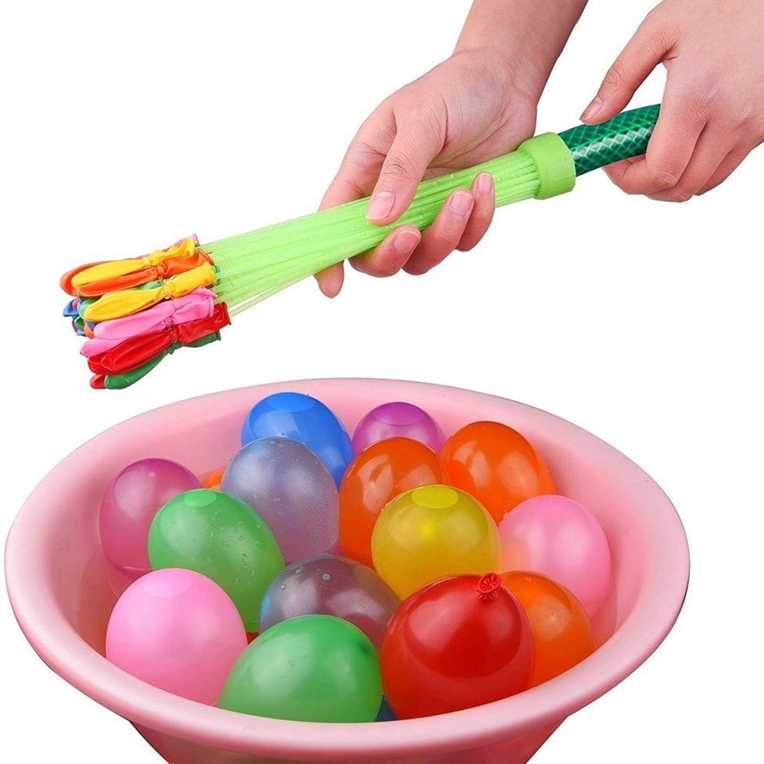 Holi Magic Water Balloons for Kids - 111 pcs (Multicolor) - Bhavnagar Deodap