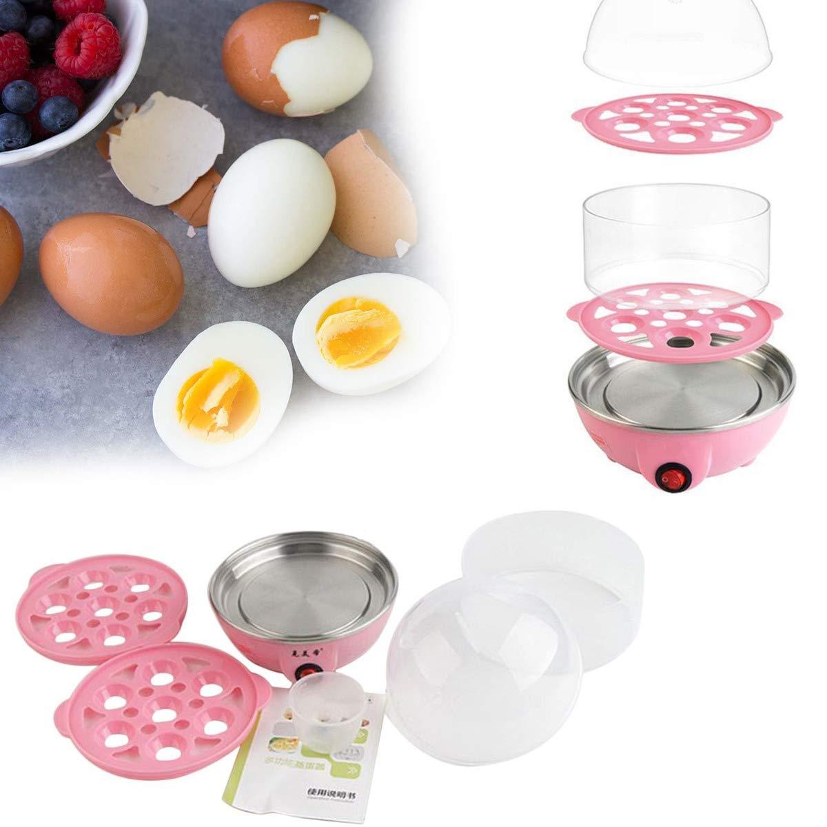 Egg Boiler / Poacher / Cooker / Electric Steamer (2 Layer) - Bhavnagar Deodap