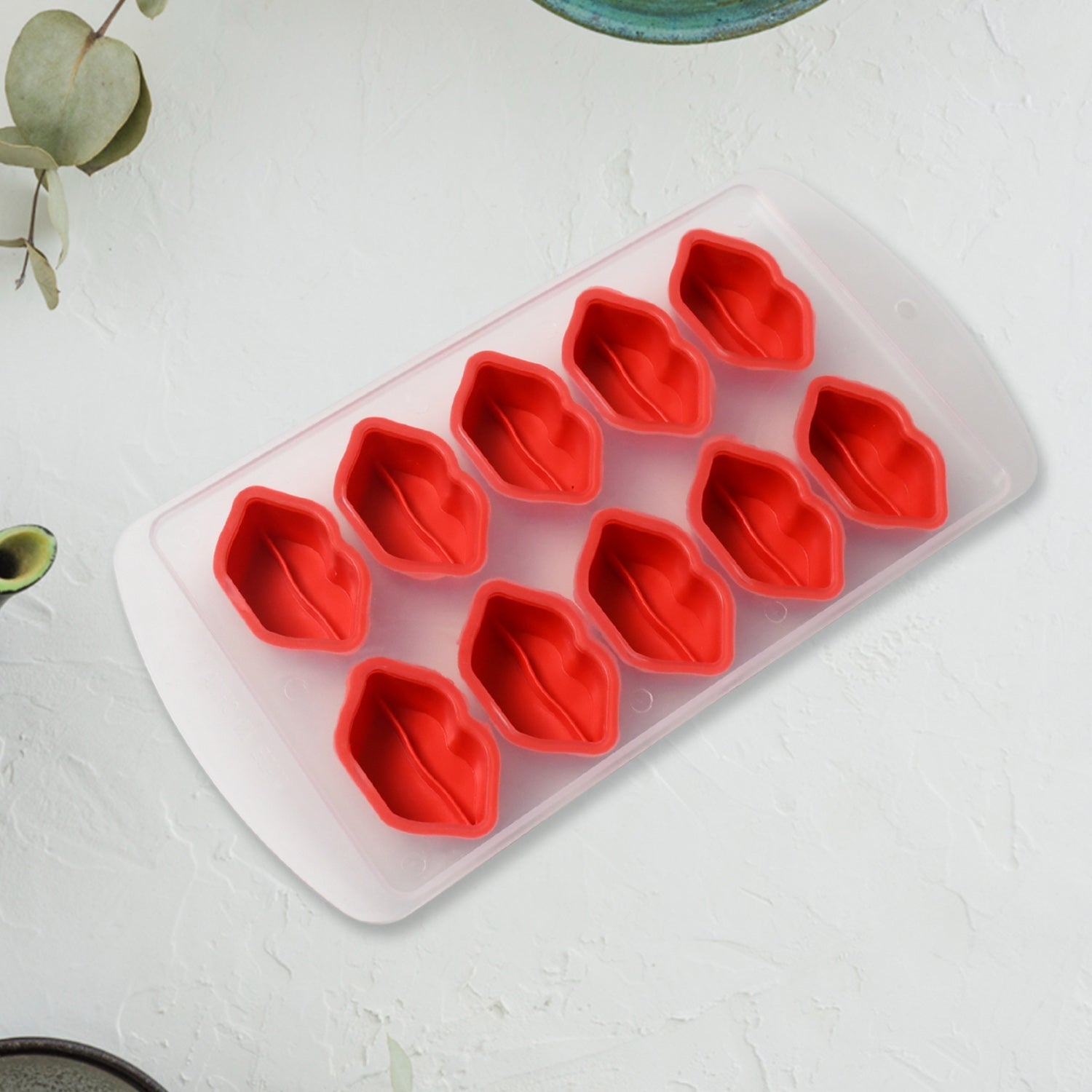 Silicone Mold Ice Cube Tray Creative Sweet Multi Type Ice Tray Buckets, Ice Cube Trays Multi Fruit Shape Ice Tray (1 Pc) - Bhavnagar Deodap