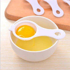 Egg Yolk Separator, Egg White Yolk Filter Separator, Egg Strainer Spoon Filter Egg Divider - Bhavnagar Deodap