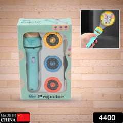 Mini Slide Projector for Kids with 3 Slide and 24 Animated Pattern, Flashlight Torch for Kids, Projector Torch, Educational Learning Toy, Education Learning For Girls & boy - Bhavnagar Deodap