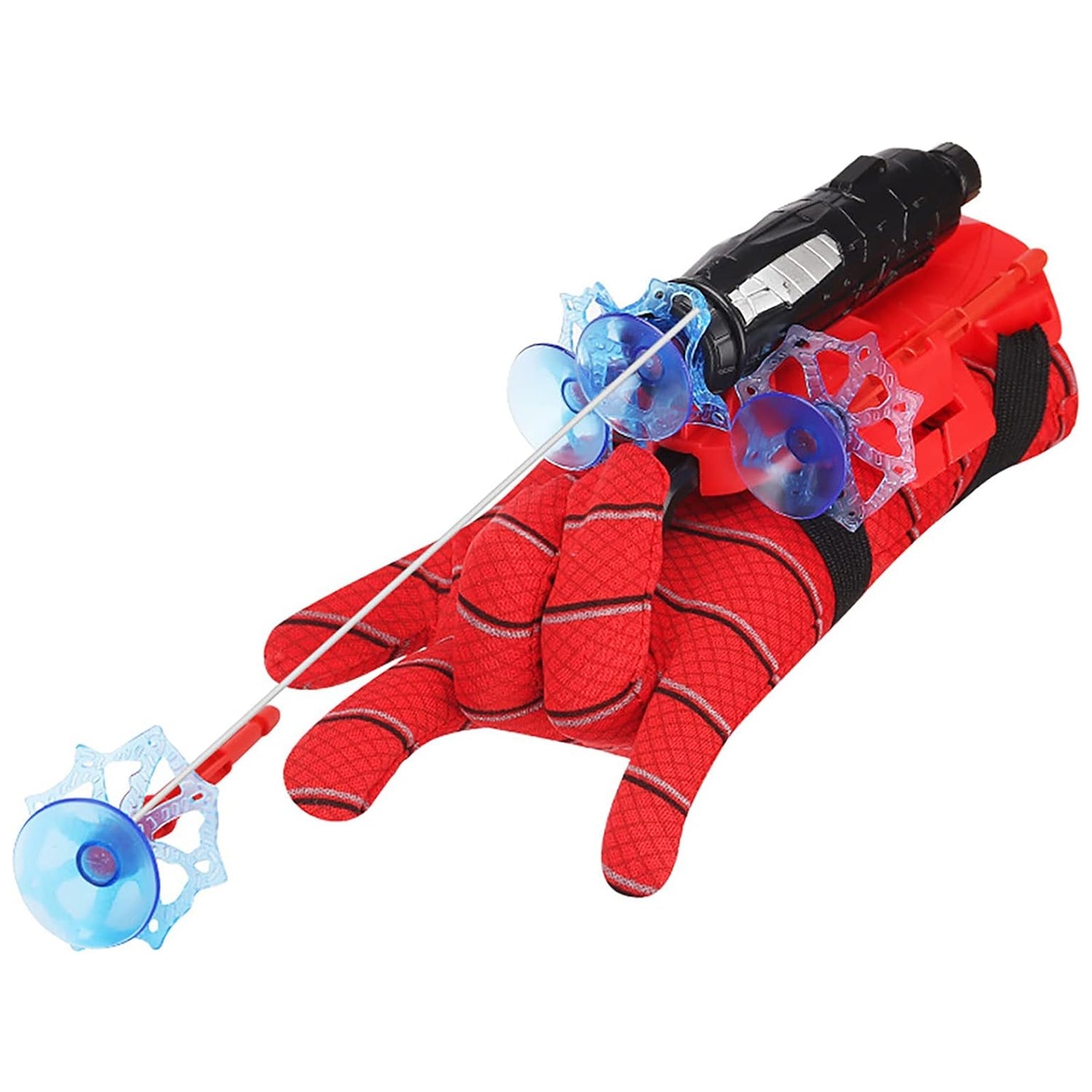 Web Shooter Toy for Kids Fans, Launcher Wrist Gloves Toys For Kids, Boys Superhero Gloves Role-Play Toy Cosplay, Sticky Wall Soft Bomb Funny Children's Educational Toys - Bhavnagar Deodap