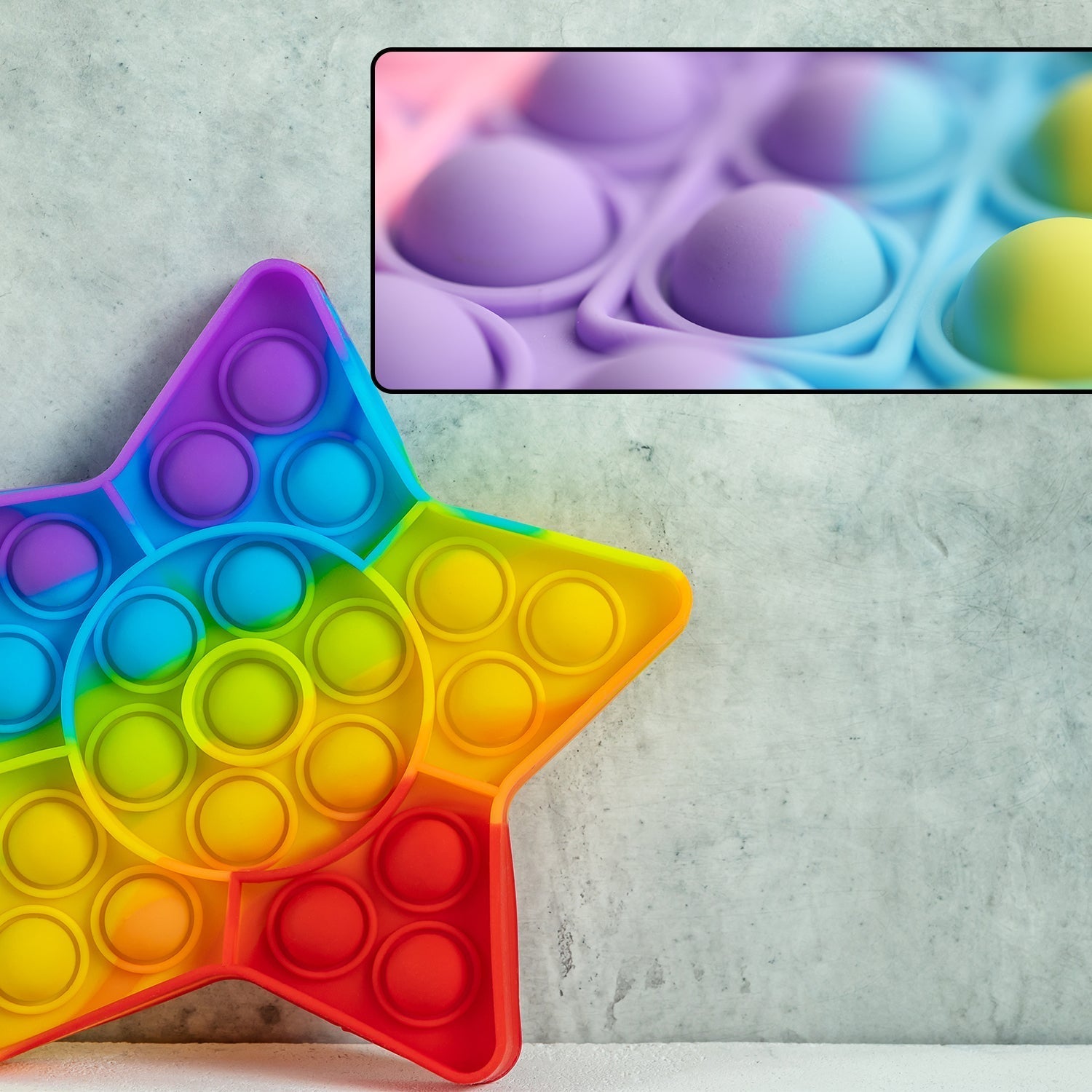 Star Fidget Toy and fidget tool Used for playing purposes and all, especially for kids. - Bhavnagar Deodap