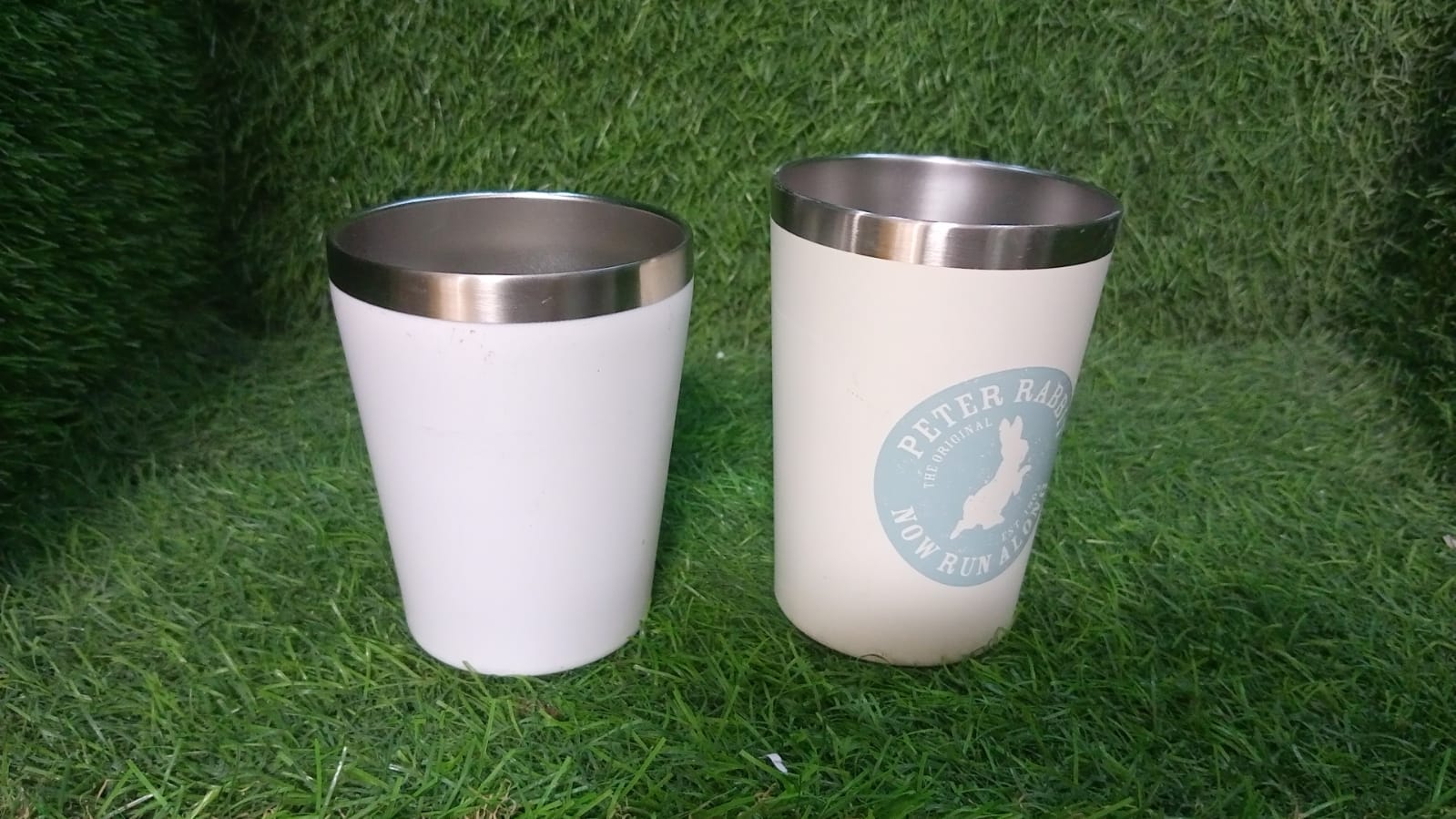 Vacuum Stainless Steel Drinking Glass for Water, Milk Tea Coffee Lassi Glass Tumbler  Premium Glass - Bhavnagar Deodap