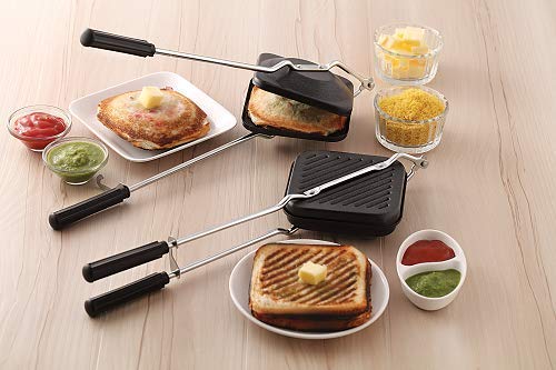 Non-Stick Grill Sandwich Toaster and Griller  1pc - Bhavnagar Deodap