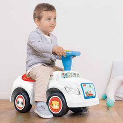 KIDS BABY CITY RIDE ON PUSH CAR RIDE WITH BACKREST MUSICAL HORN FOR CHILDREN KIDS TOY RIDE-ON, KIDS TOYS TODDLER BABY TOY BABY CAR , TRUCK, ETC SUITABLE FOR KIDS BOYS / GIRLS - Bhavnagar Deodap