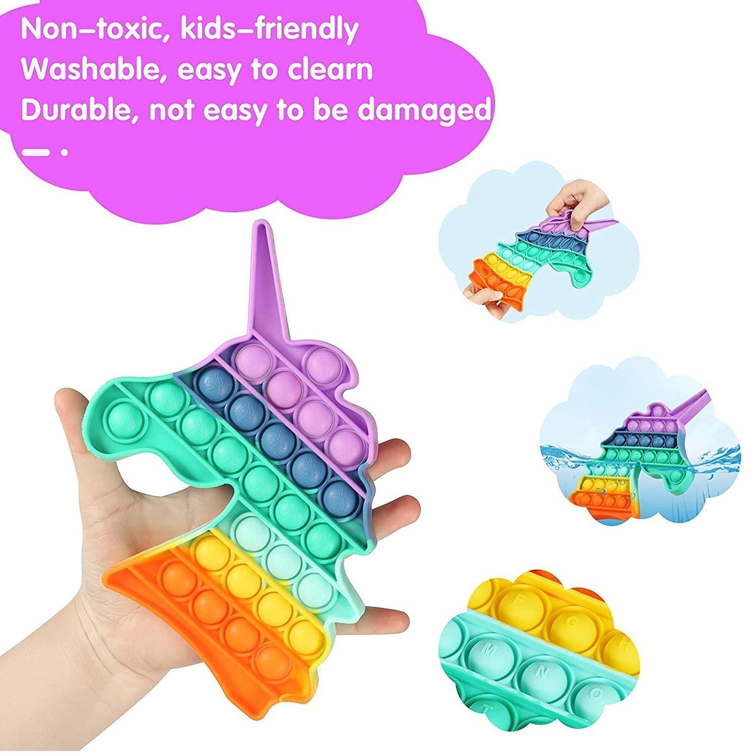 4655 Unicorn Fidget Toy Stress Relief Toys 