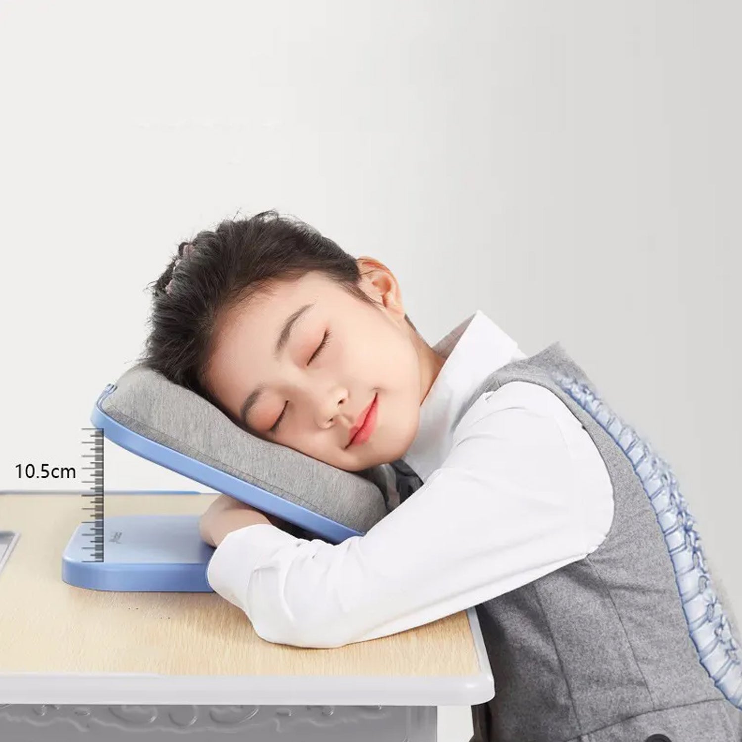 Soft Nap Doughnut Pillow |  Foldable  Kids Head Desk Pillow | Slow Rebound Desk Nap Pillow Easy to Carry for Office, School, Library, Outdoor - Bhavnagar Deodap