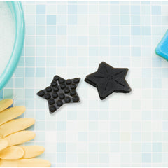 Mini  Pvc Anti-Slip Bat Mat Non Slip Baby Bath Mats, Mini Child Safety Anti Slip Shower Mats Star Shaped for Kids (4 pc Set) - Bhavnagar Deodap