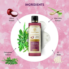 Khadi Herbal Onion & Fenugreek Shampoo with Aloe vera - Bhavnagar Deodap