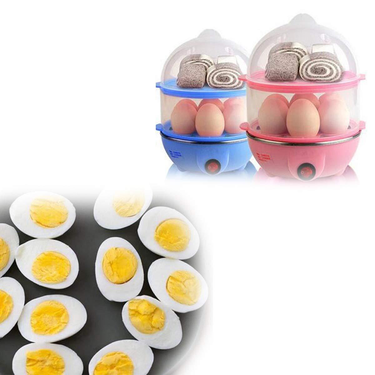 Egg Boiler / Poacher / Cooker / Electric Steamer (2 Layer) - Bhavnagar Deodap