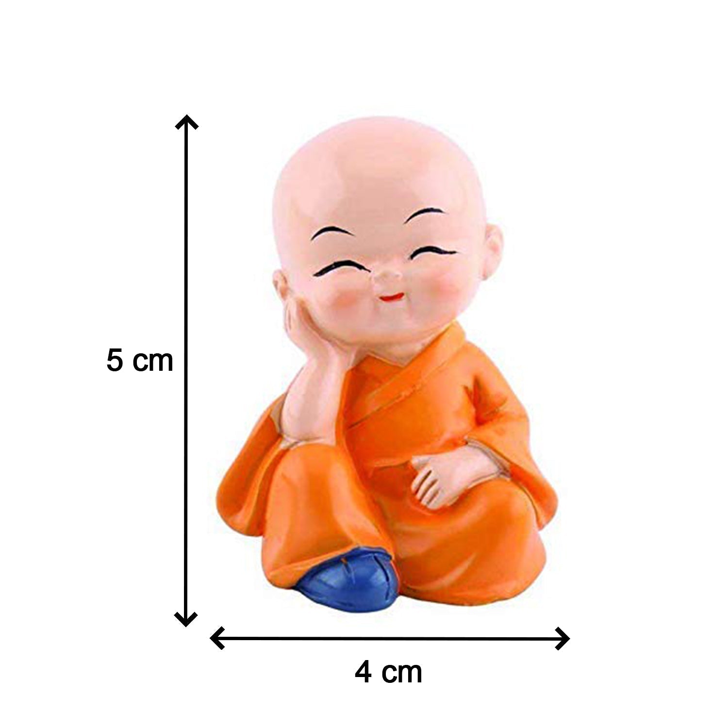 baby buddha 4Pc and show piece used for house, office and official decorations etc. - Bhavnagar Deodap