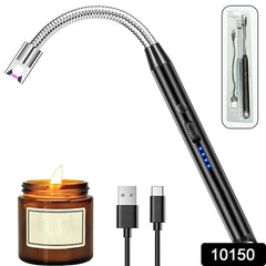 Lighter Long Flexible Electric Arc USB Rechargeable Windproof Flameless Electronic Smoking Plasma Lighters - Bhavnagar Deodap