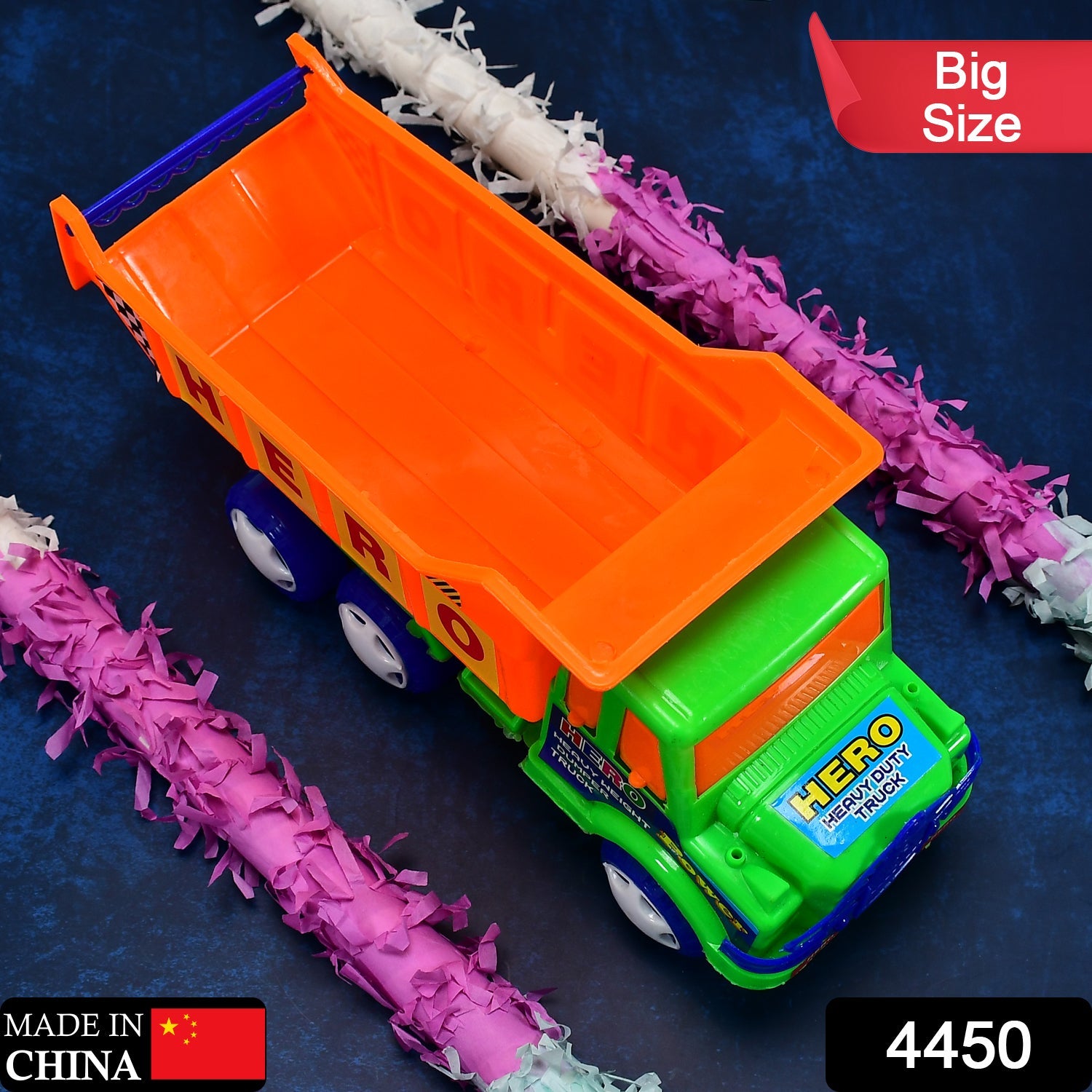 Truck Toy - Jumbo Large Size Plastic Heavy Weight Truck Toy  - Bhavnagar Deodap