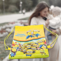 SMALL DORI BAG FOR KIDS FAVOUR HAVERSACK BAG BIRTHDAY PARTY RETURN GIFT DRAWSTRING DORI BACKPACK, DRAWSTRING BACKPACK, - Bhavnagar Deodap