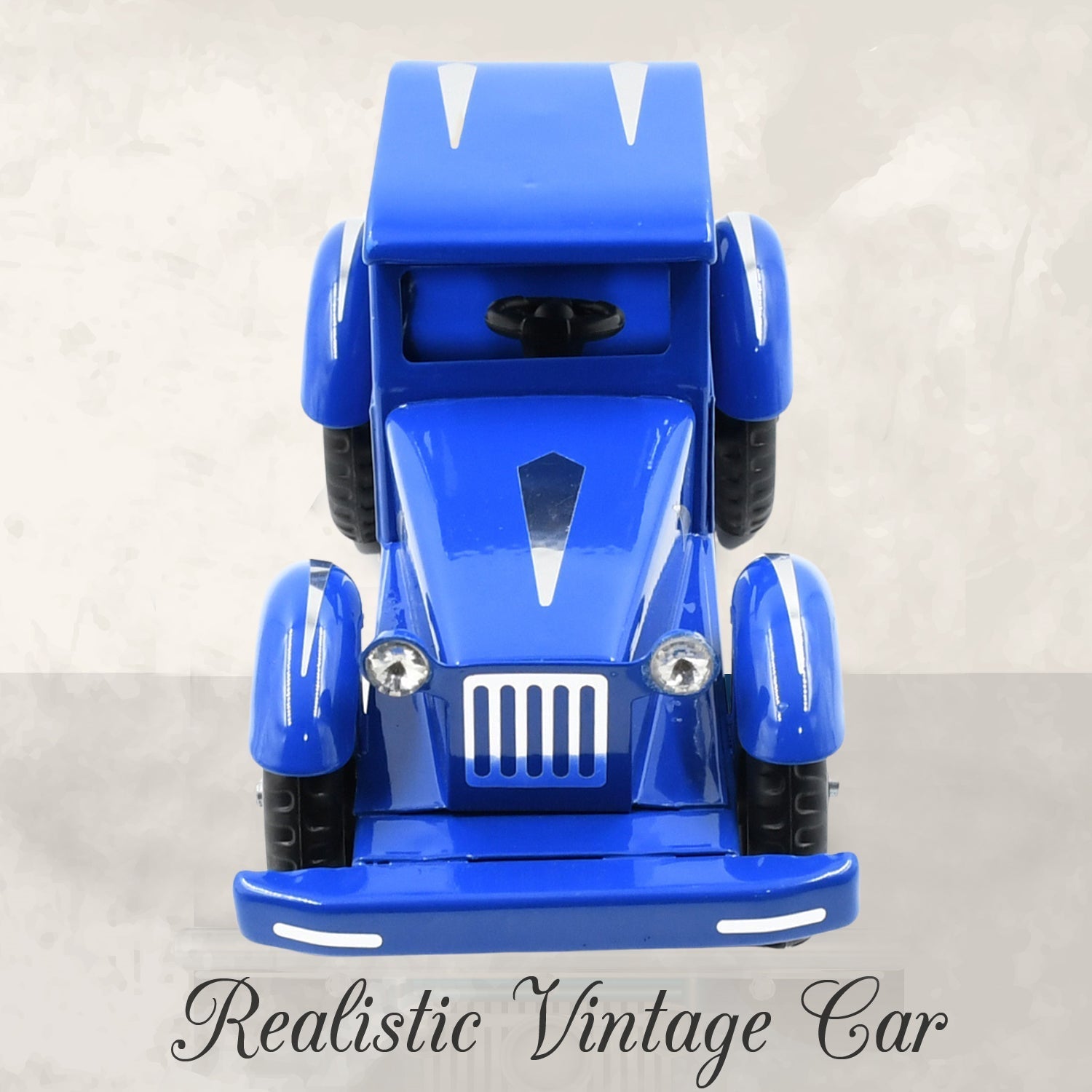 Vintage Metal Car 10 Inch Big Unbreakable Full Metal Body Car, Vintage Car Toy Model Alloy Model Retro Car Model Toy Vehicle Classic Car Metal Vintage car - Bhavnagar Deodap