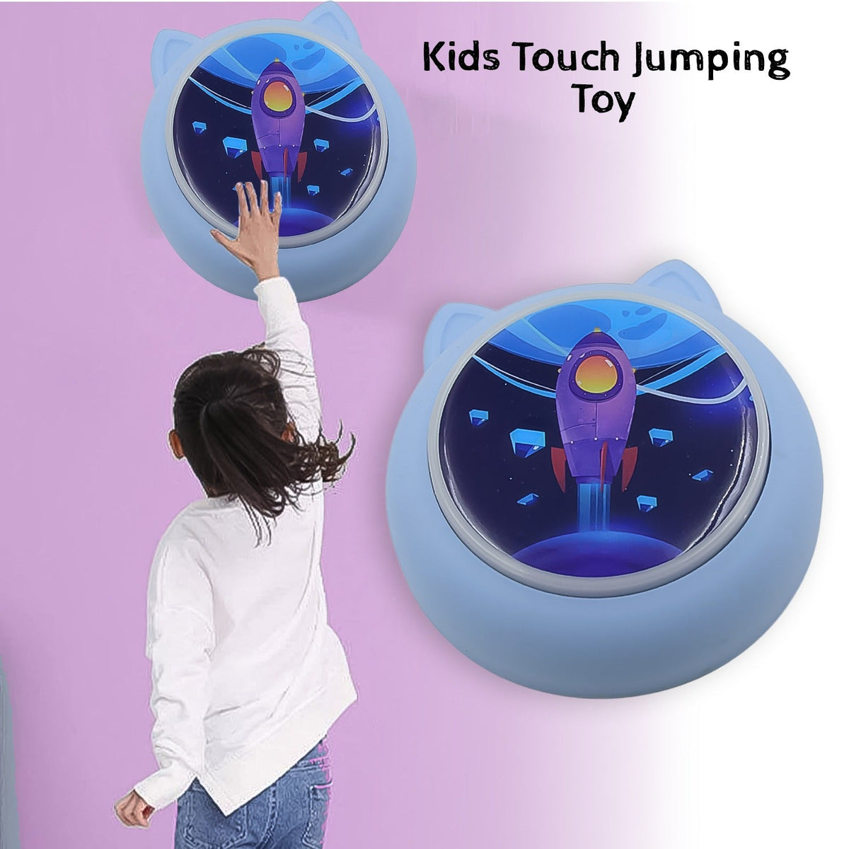 Kids Touch Jumping Toy (1 Pc / Battery Included) - Bhavnagar Deodap