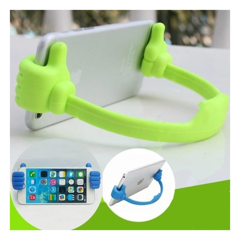 Hand Shape Mobile Stand used in all kinds of places including household and offices as a mobile supporting stand (1 Pc / With Color Box)  - Bhavnagar Deodap