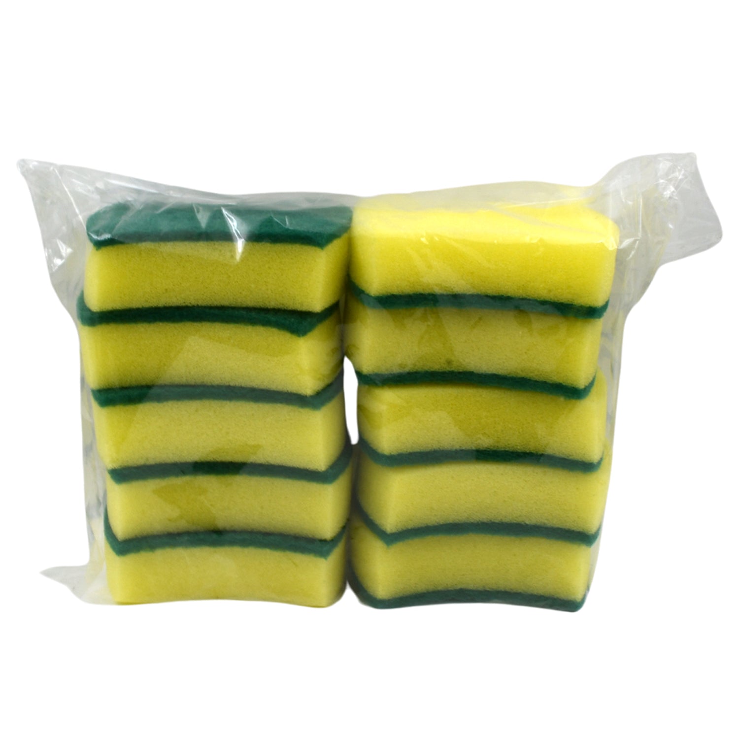 Heavy Duty Scrub Sponge, Non-Scratch Super Absorbent Cleaning Kitchen Sponges, Sponge Scourers Multi-Use for Kitchen, Bathroom, Furniture, Dishes & Steel Wash - Bhavnagar Deodap