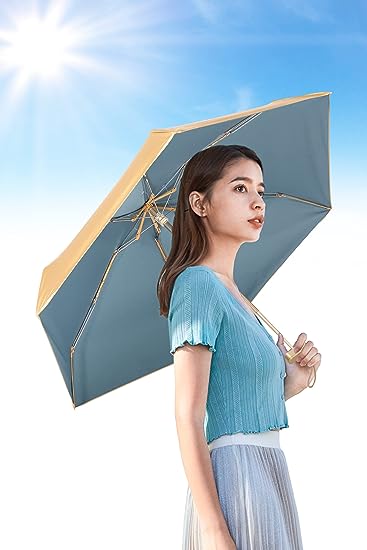 Travel Pocket Mini Umbrella, Protective Bag, Mobile Size Box of Umbrella, Automatic Sunny Rain Compact Umbrella, Sunscreen Quick-Drying Small Umbrella, Mini Compact Travel Folding Umbrellas - Bhavnagar Deodap