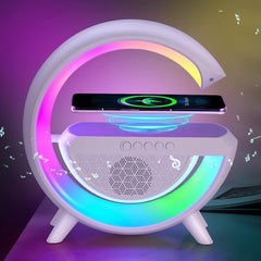 3-in-1 Multi-Function LED Night Lamp with Bluetooth Speaker, Wireless Charging, for Bedroom for Music, Party and Mood Lighting - Perfect Gift for All Occasions  blootuth speaker (Media Player) - Bhavnagar Deodap