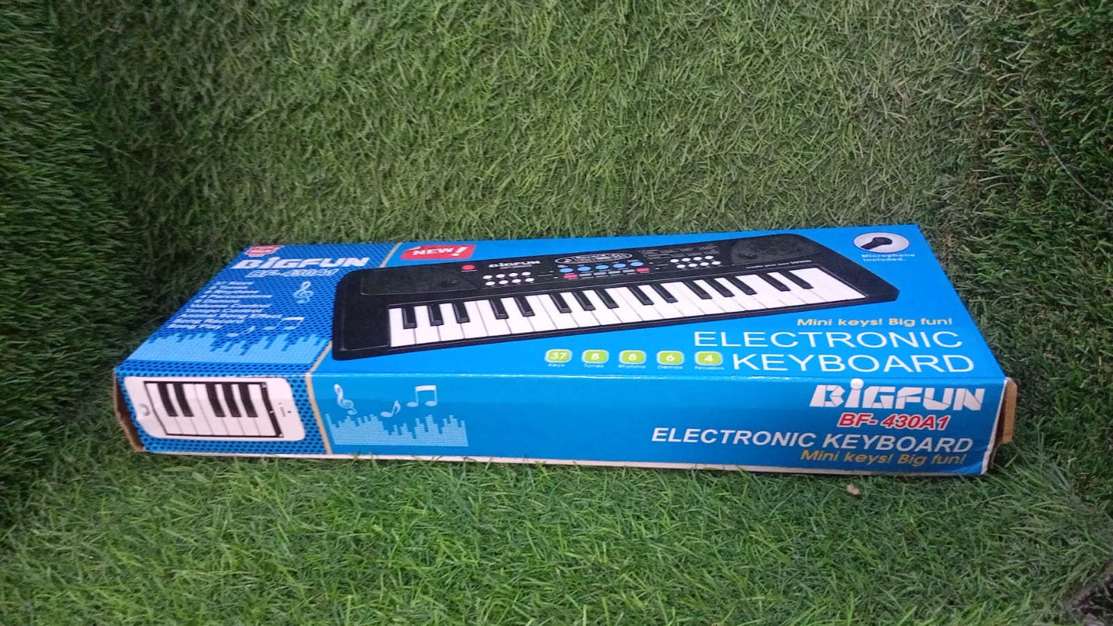 Piano Musical Keyboard With Mic 37 Music Key Keyboard For Kids Toy - Bhavnagar Deodap